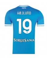 SSC Napoli Rasmus Hojlund #19 Domácí Dres 2025-26 Krátký Rukáv